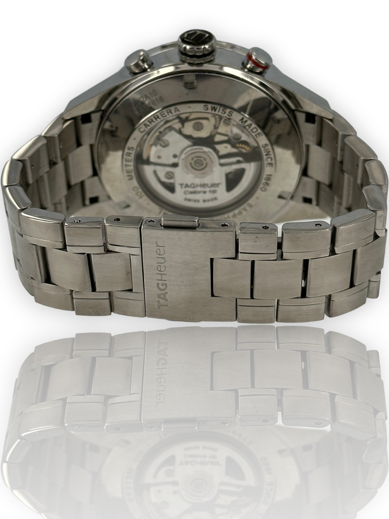 Tag Heuer Carrera 43mm Chronograph CV2A10 Stainless Steel Watch