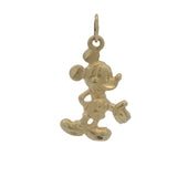 Disney Solid 14kt Yellow Gold Mickey Mouse Character Charm Pendant