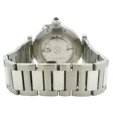 Cartier Pasha 4266 41mm Silver Dial Stainless Steel & Leather Watch Box & Papers