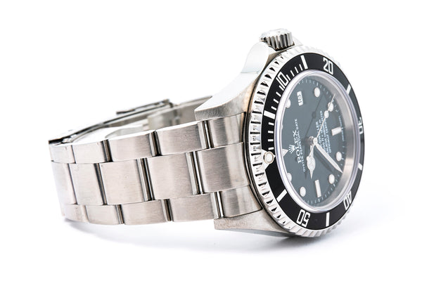 Rolex Sea-Dweller 16600T D Serial 40mm Stainless Steel Black Dial Watch