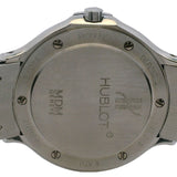 Hublot Classic MDM Diamond Blue Dial Stainless Steel 28mm 1401.1 Watch