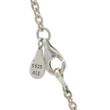 Pandora Solid 925 Sterling Silver 2mm Classic Cable Chain 23.5" Necklace