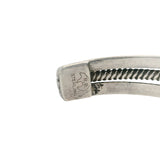 Running Bear 925 Sterling Silver Running Horses and Turquoise Adjustable 6-7" Cuff Bracelet
