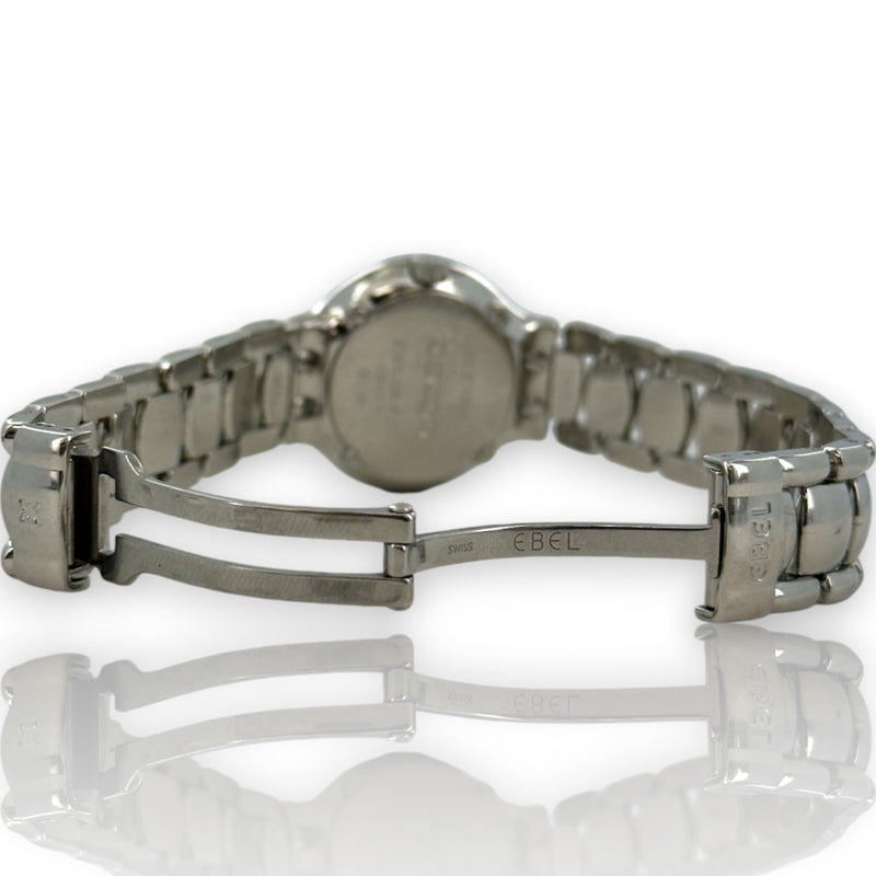 Ebel Beluga e9157428 Diamond 27mm Mother of Pearl Stainless Steel Watch