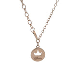 Disney Brand Solid 10kt Rose Gold 19" Cable Chain Necklace