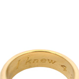 Vintage 2000 Tiffany & Co Forever 18kt Yellow Gold 6mm Wedding Band Ring Size 5