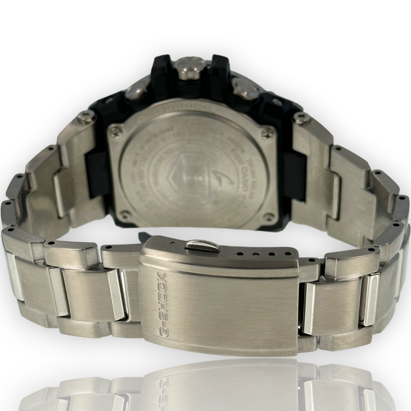 Casio G-Shock G-Steel 5513 GSTB100D-1A Chronograph Steel Solar Watch 54mm
