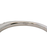 14kt White Gold and Diamond 2.2mm Stackable Half-Eternity Wedding Band Ring