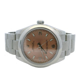 Rolex Oyster Perpetual 177200 Datejust 31mm Salmon Pink Dial Steel Watch
