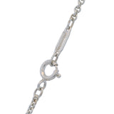 Tiffany & Co 1837 Collection 925 Sterling Silver Large 1.7" Circle Pendant with 18" Chain Made In Italy