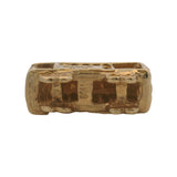 Vintage Solid 14kt Yellow Gold Cable Car Trolley Dangle Charm