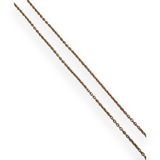 Angara Diamond and Sapphire Evil Eye Necklace 14KT 585 Rose Gold