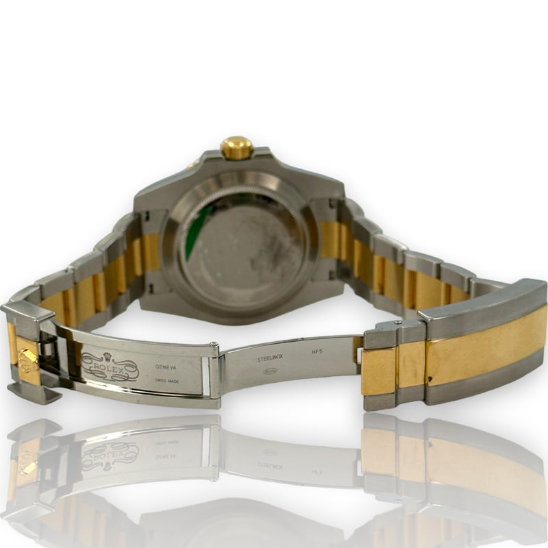 Rolex Submariner 116613 Two Tone Steel & Gold Ceramic 40mm Glidelock Watch
