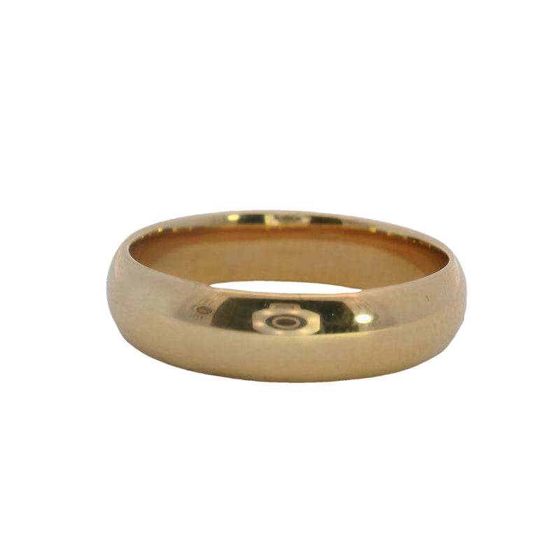 Anillo de bodas clásico de 5 mm en oro amarillo macizo de 14 kt de Blue Nile