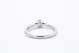 Tiffany & Co Harmony Engagement Diamond Band 950 Platinum Ring Size 3 3/4