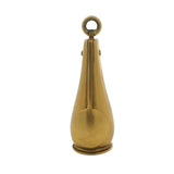 Antique Battin & Co Solid 14kt Yellow Gold Monogrammed Fob Cigar Cutter 6.7g Pendant