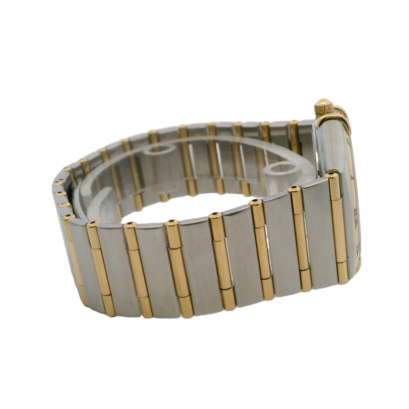 Omega Constellation 396.1201 34mm Full Bar Steel Gold Watch