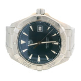 Tag Heuer Aquaracer WAY1112 41mm Blue Dial Stainless Steel Quartz Watch