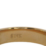 Blue Nile Solid 14kt Yellow Gold 5mm Classic Wedding Band Ring