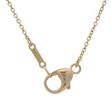 Vintage Tiffany & Co Elsa Peretti Solid 18kt Yellow Gold Cross Pendant 19" Necklace