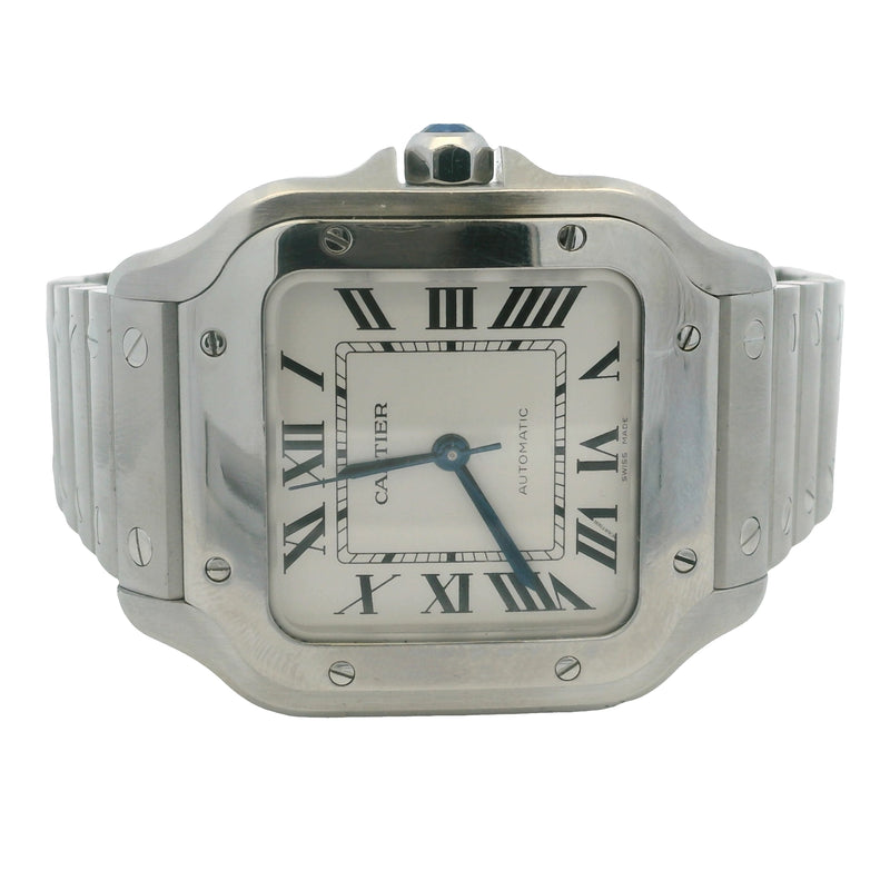 Cartier Santos WSSA0029 4075 Stainless Steel 35mm Watch