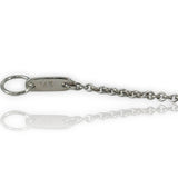 Beny Sofer Solid 14kt White Gold 36" Long 3-Station Milgrain 2.24ctw Diamond Chain Necklace