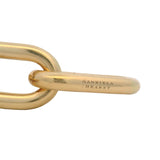 Gabriela Hearst Large Link Paperclip Chain 8" Bracelet In Solid 18kt Yellow Gold