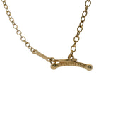 Vintage 1970s Tiffany & Co Elsa Peretti Diamonds By The Yard 6 Diamond 28" Toggle Necklace