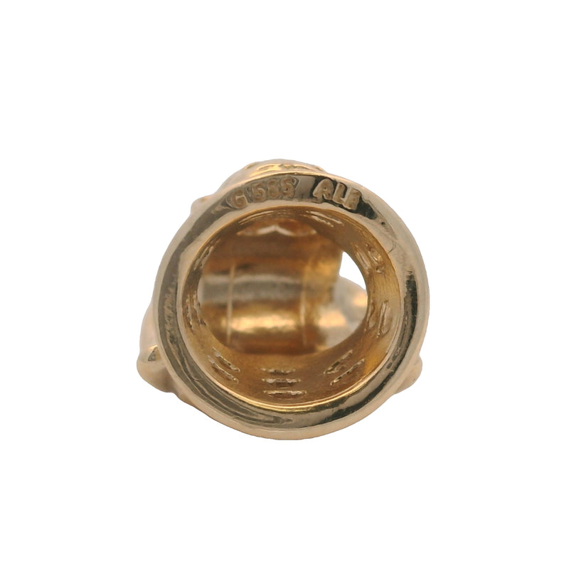 Charm deslizante espaciador de Ángel de la Gracia de Pandora en oro amarillo macizo de 14 kt (retirado)