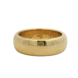 Vintage 2000 Tiffany & Co Forever 18kt Yellow Gold 6mm Wedding Band Ring Size 5