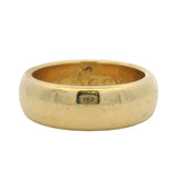Vintage 2000 Tiffany & Co Forever 18kt Yellow Gold 6mm Wedding Band Ring Size 5
