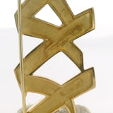 Vintage 1983 Tiffany & Co Paloma Picasso Solid 18kt Yellow Gold XXX Pin Brooch