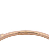 Retired Bony Levy Solid 14k Rose Gold Beaded Studded Stackable Band Ring Size 8