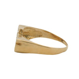 Vintage Solid 14kt Yellow Gold 9mm "Love" Word Ring Size 9.5