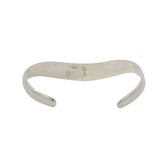 Vintage Los Ballesteros 925 Sterling Silver Simple Modernist Cuff Bracelet Made in Mexico