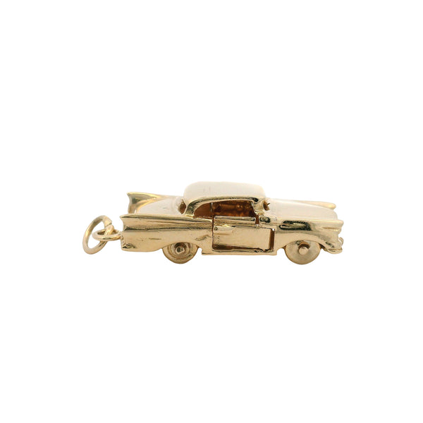 Vintage Solid 14kt Yellow Gold Cadillac Series 62 Car Vehicle Charm