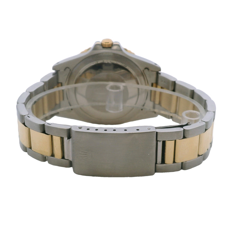 Rolex 1575 GMT-Master 1979 Nipple Black Dial Two Tone Watch