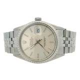 Rolex Datejust 16030 36mm Silver Dial 3035 Stainless Steel Jubilee 1987 Watch