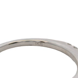 14kt White Gold and Diamond 2.2mm Stackable Half-Eternity Wedding Band Ring