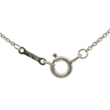 Tiffany & Co Paloma Picasso Collection Loving Heart 16" Necklace In 925 Sterling Silver