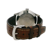 IWC IW325505 Mark XV Spitfire 38mm Silver Dial Brown Leather Strap Steel Watch