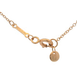 Tiffany & Co Solid 18kt Rose Gold Paloma Picasso Graffiti Heart and Arrow Pendant 18" Necklace