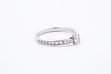 Tiffany & Co Harmony Engagement Diamond Band 950 Platinum Ring Size 3 3/4