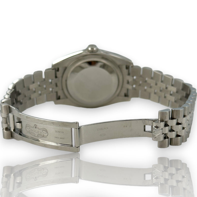 Rolex Datejust 36mm Diamond Dial 2015 Box Papers Stainless Watch