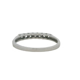 Vintage 1968 Solid Platinum and Diamond 0.35ctw Wedding Band Ring Size 7.25