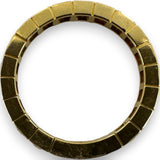 Cartier Lanieres Retired 18kt Yellow Gold Diamond Eternity Stackable Band Ring