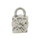Retired Tiffany & Co Solid 925 Sterling Silver Gift Box Padlock Charm Pendant