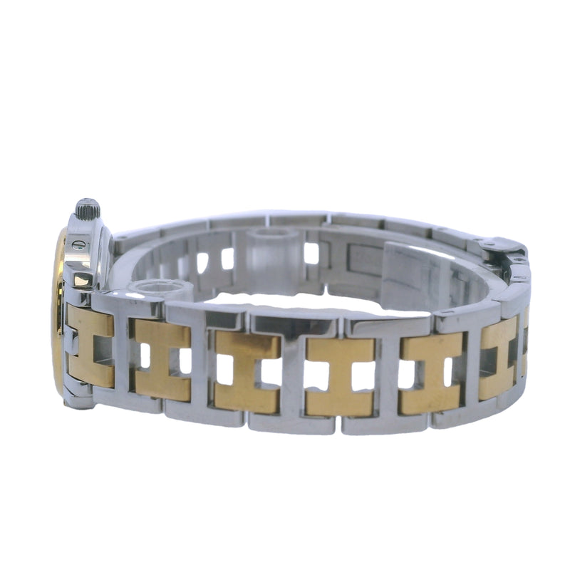 Hermes Clipper CL4.220 24mm Stainless Steel White Dial Watch Box