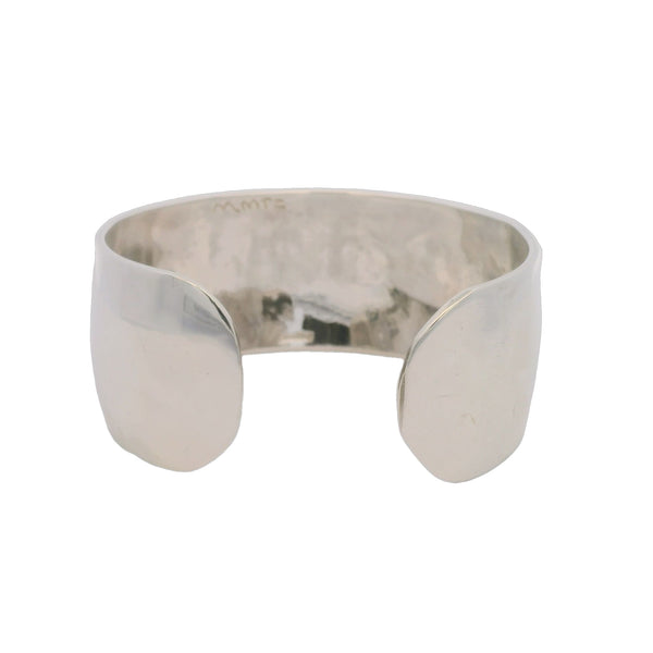 Vintage 1980s Southwest Navajo Native American M. Martinez Detailed Landscape Bracelet of Monument Valley, AZ