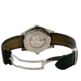 Girard Perregaux World Time WW.TC 49851 41mm Silver Dial Leather Steel Watch